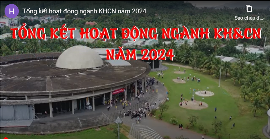 Tổng kết hoạt động ngành KHCN năm 2024