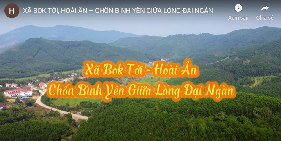 XÃ BOK TỚI, HOÀI ÂN – CHỐN BÌNH YÊN GIỮA LÒNG ĐẠI NGÀN